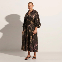 dress with floral print