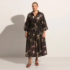 dress with floral print