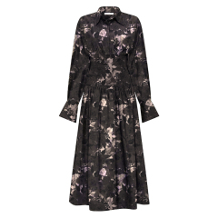 dress with floral print