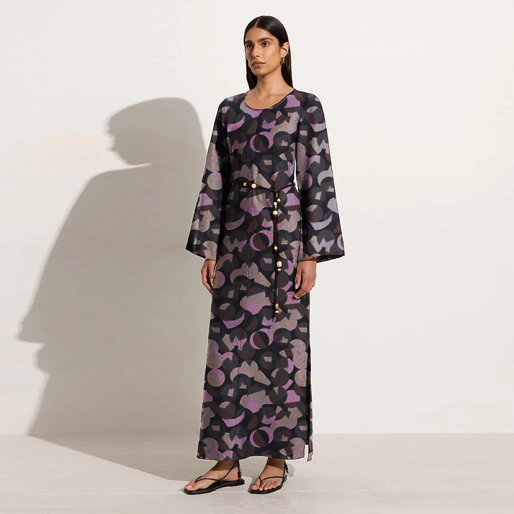 dress with floral print