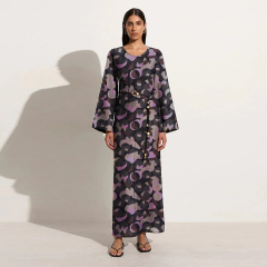 dress with floral print