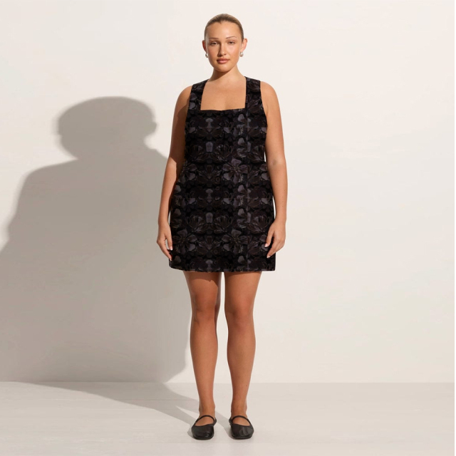 dress with floral print