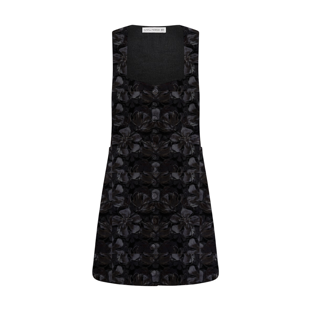 dress with floral print