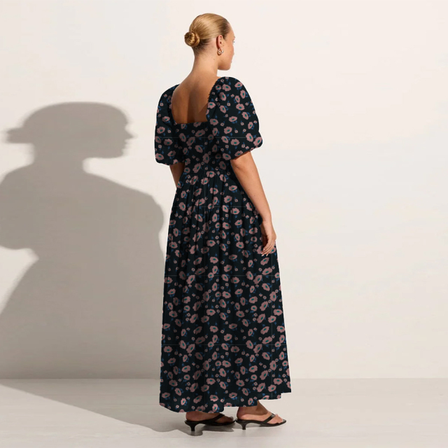 dress with floral print