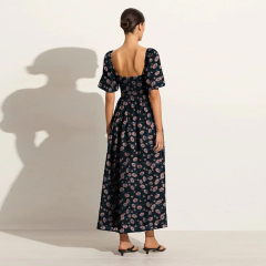dress with floral print