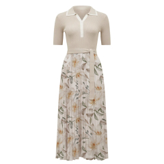 dress with floral print