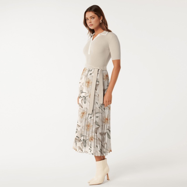 dress with floral print