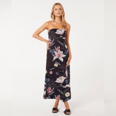 dress with floral print