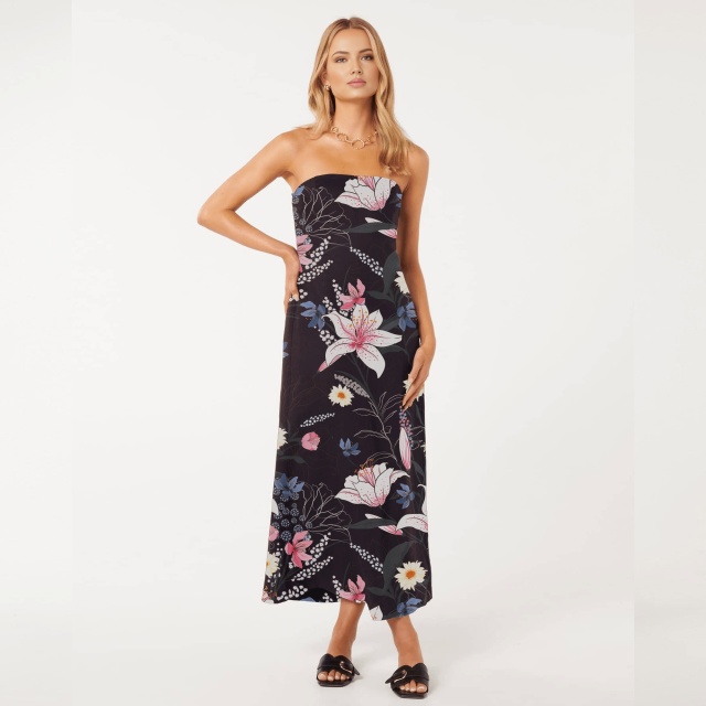 dress with floral print