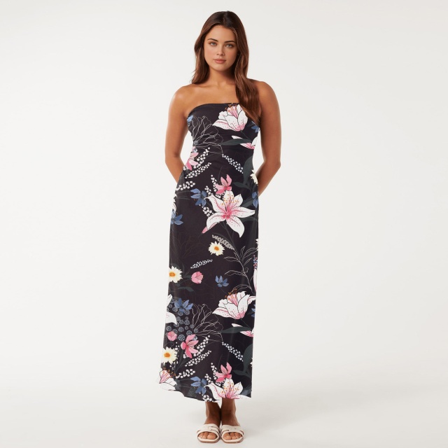 dress with floral print