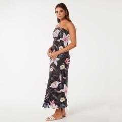 dress with floral print