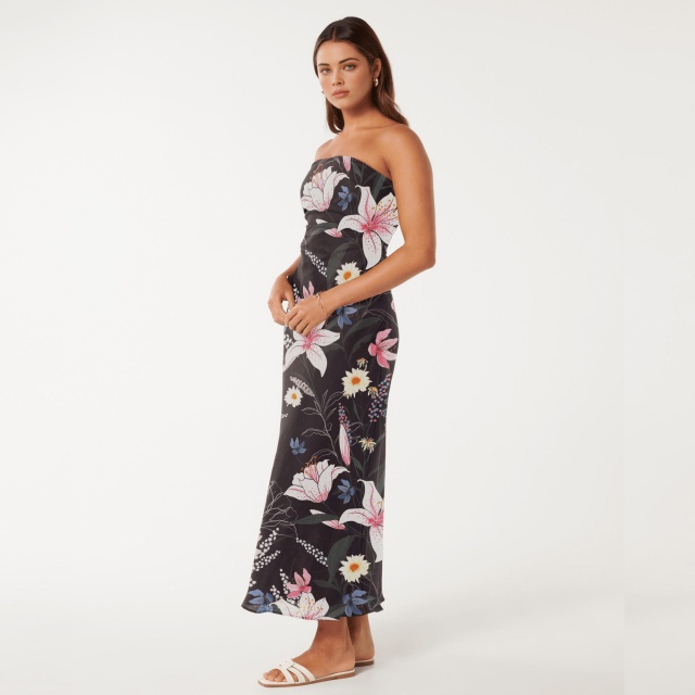 dress with floral print