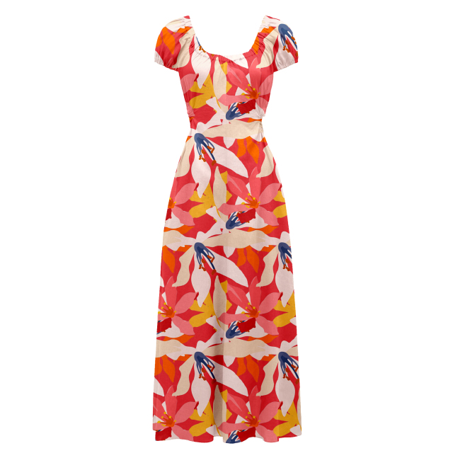 dress with floral print