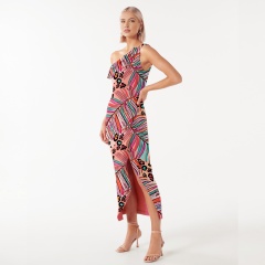 dress with floral print