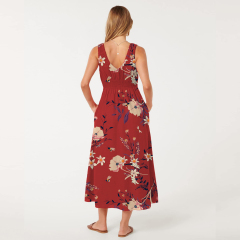 dress with floral print