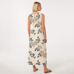 dress with floral midi print