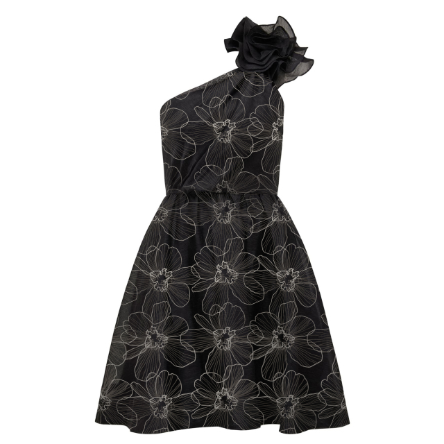 dress with floral print