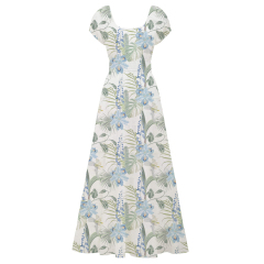 dress with floral print