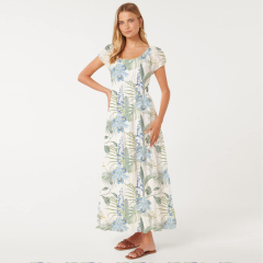 dress with floral print