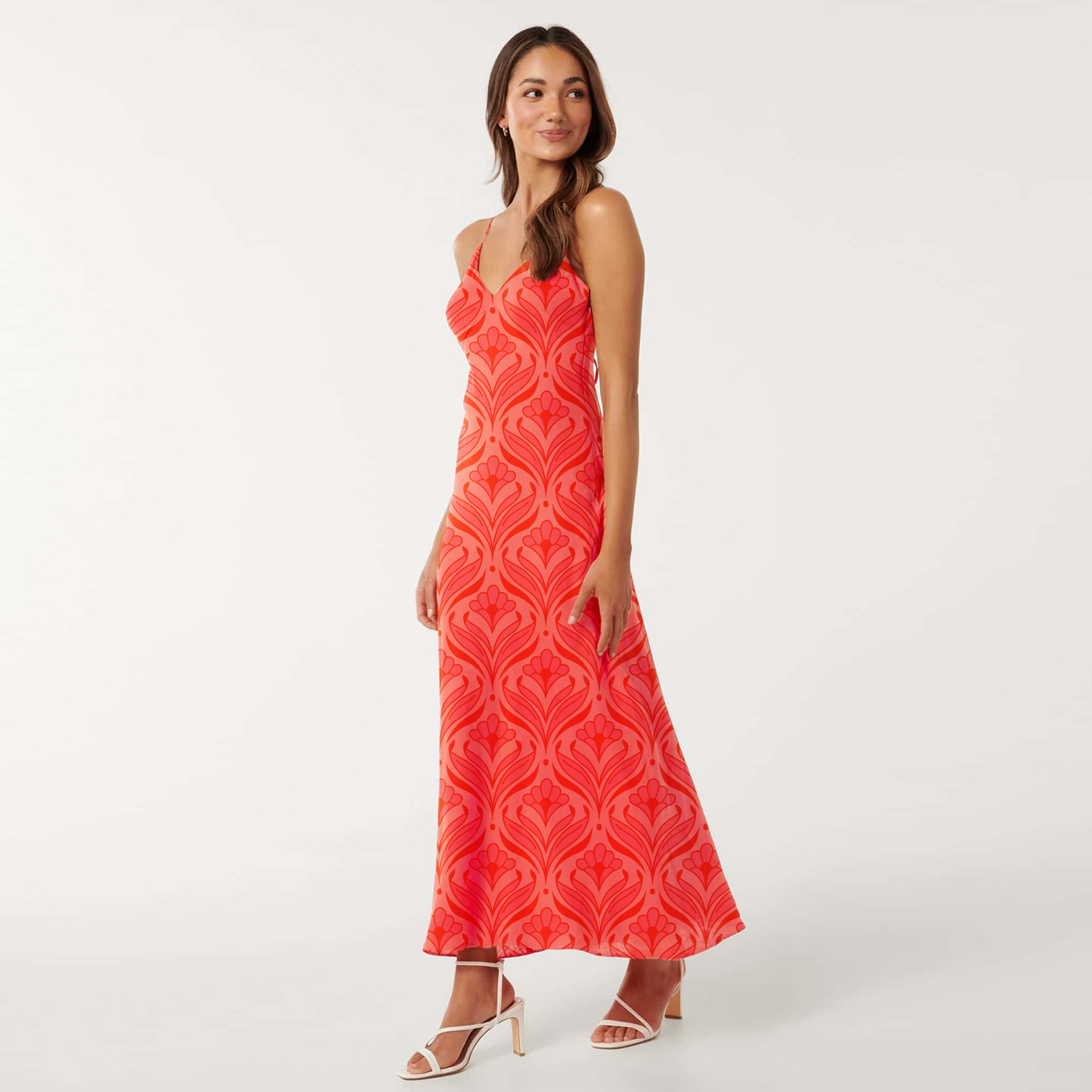 dress with floral print