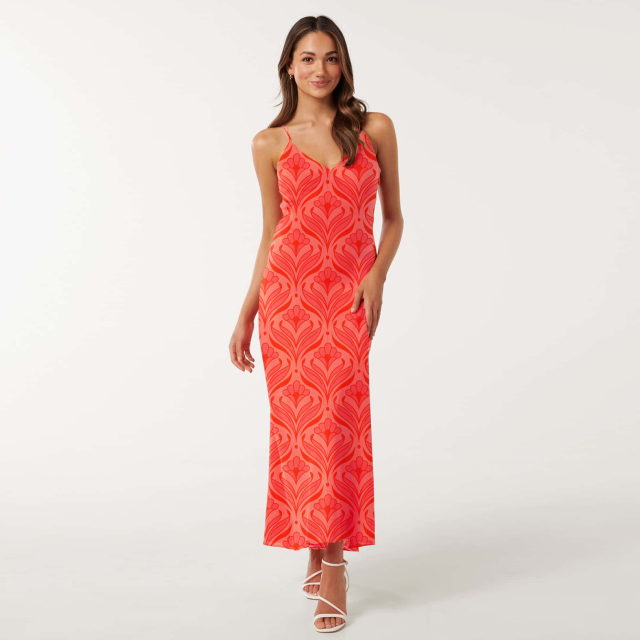 dress with floral print