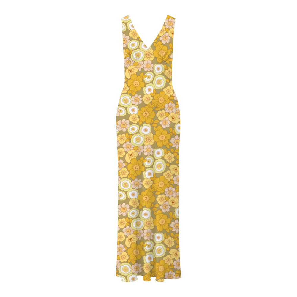 dress with floral print