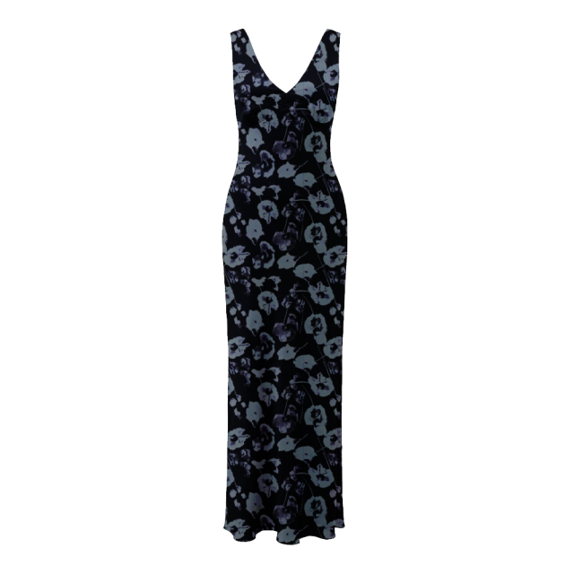 dress with floral print