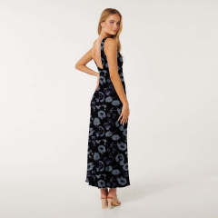 dress with floral print