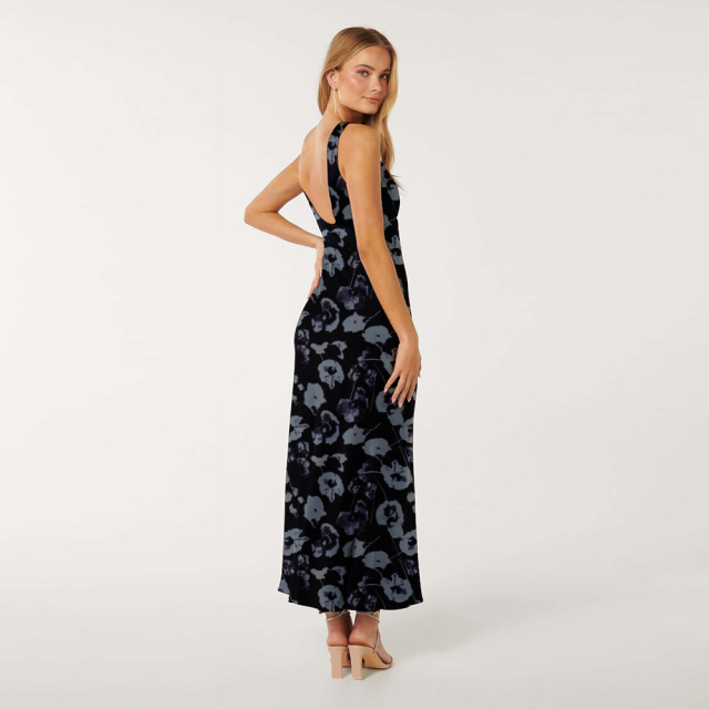 dress with floral print