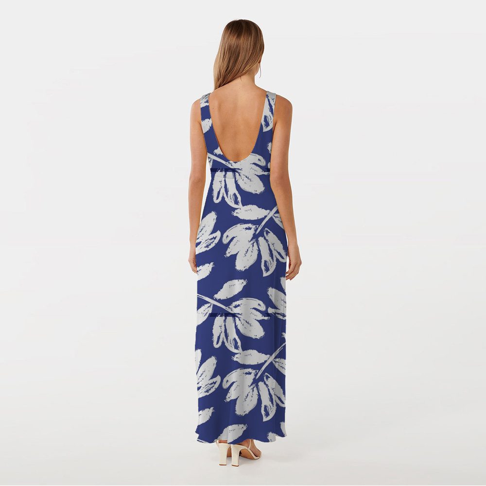 dress with floral print