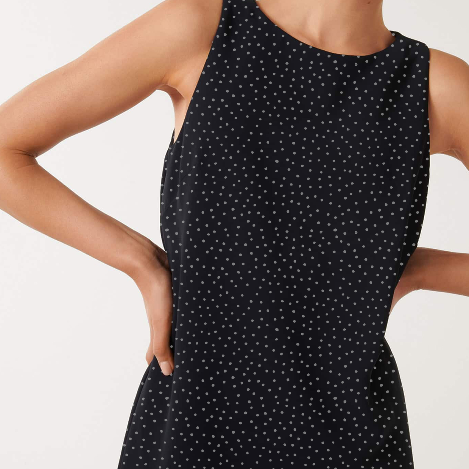 dress with floral print