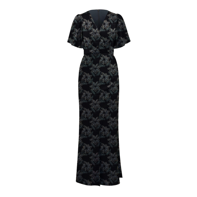 dress with floral print