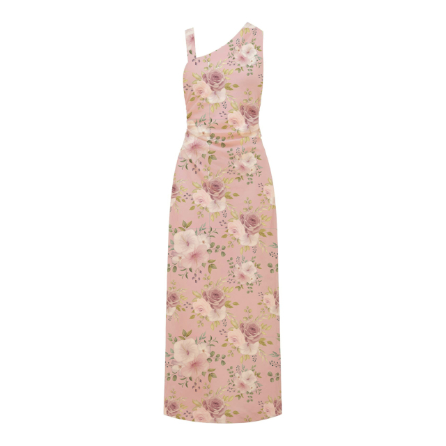 dress with floral print