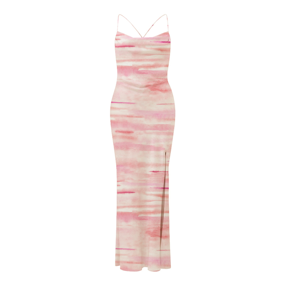 dress with floral print