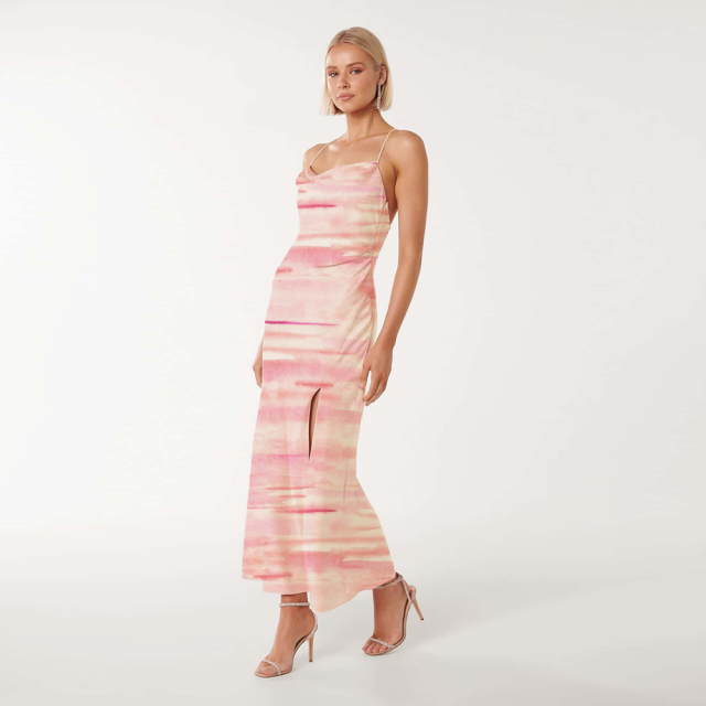 dress with floral print