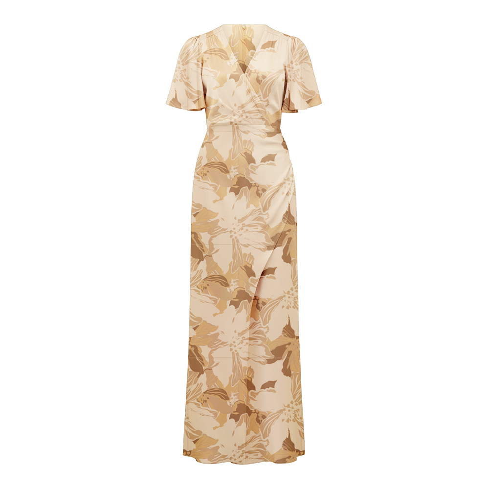 dress with floral print