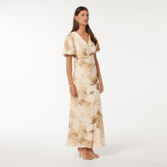 dress with floral print