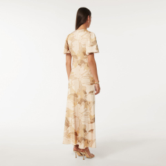 dress with floral print