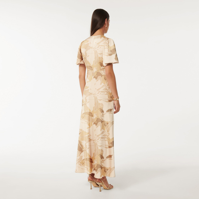 dress with floral print