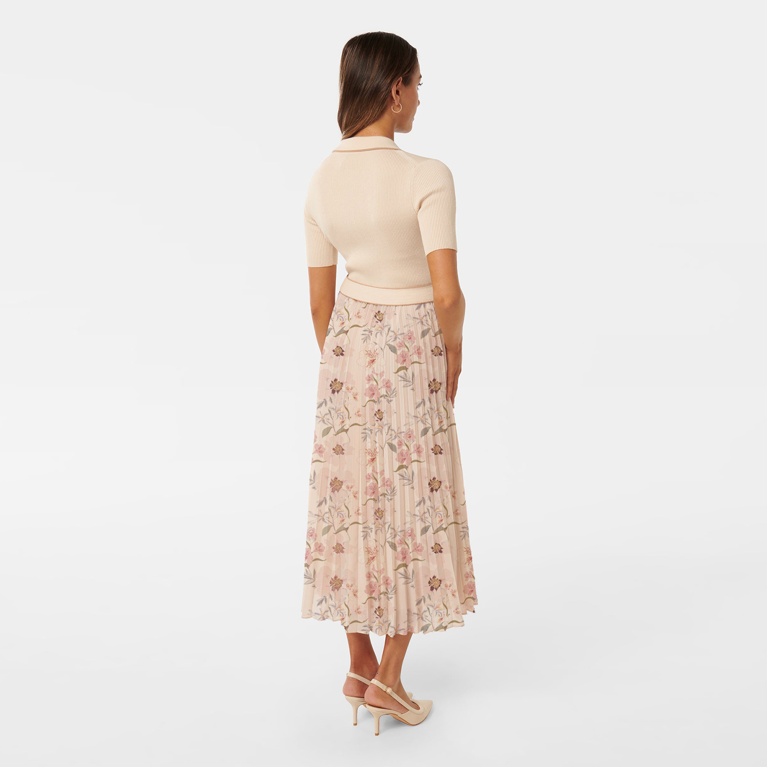 dress with floral print
