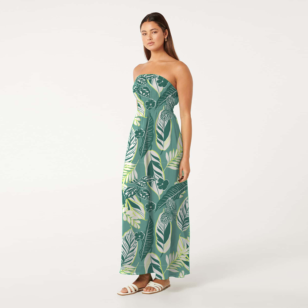 dress with floral print