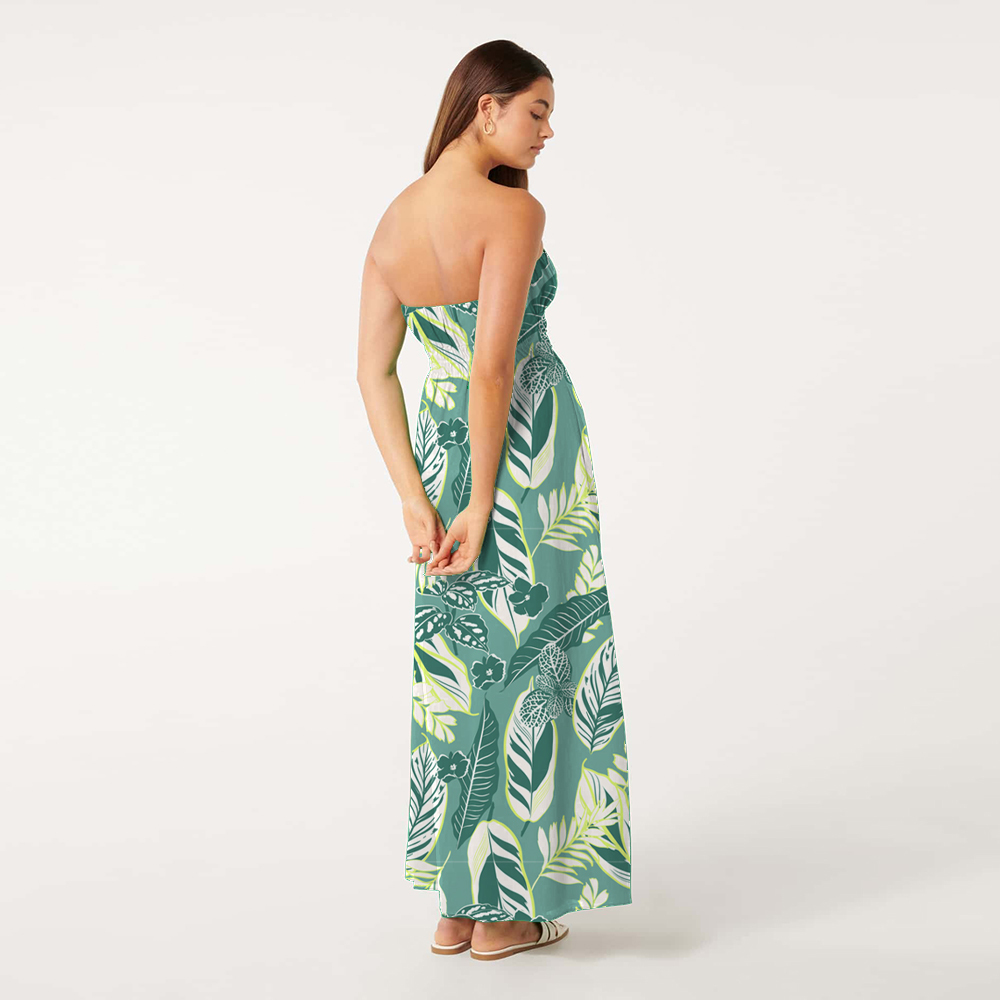 dress with floral print