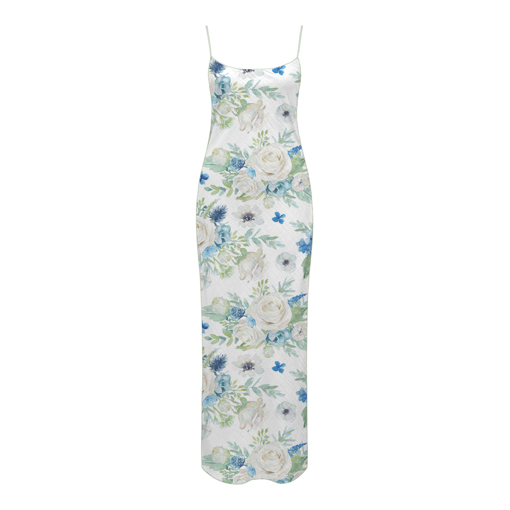 dress with floral print