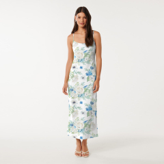 dress with floral print