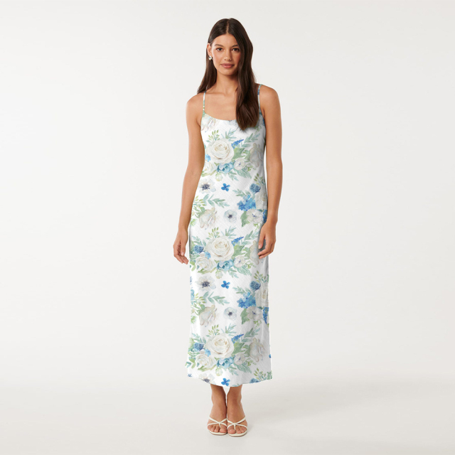 dress with floral print