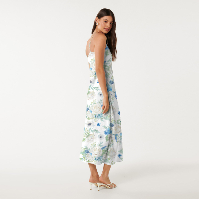 dress with floral print
