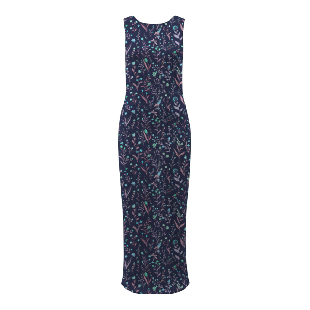 dress with floral print