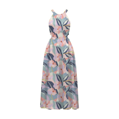 dress with floral print