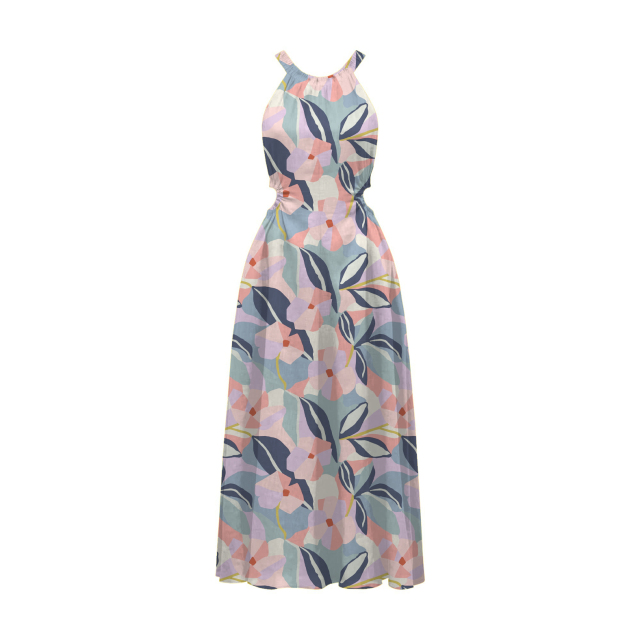 dress with floral print