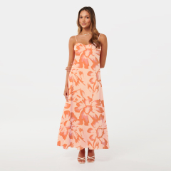 dress with floral print